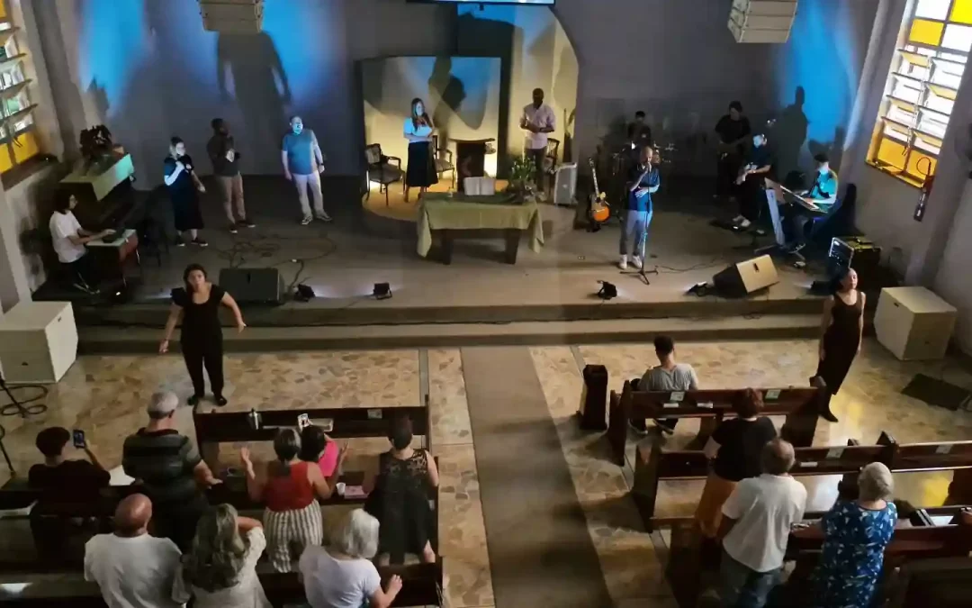 Culto com participação dos Jovens